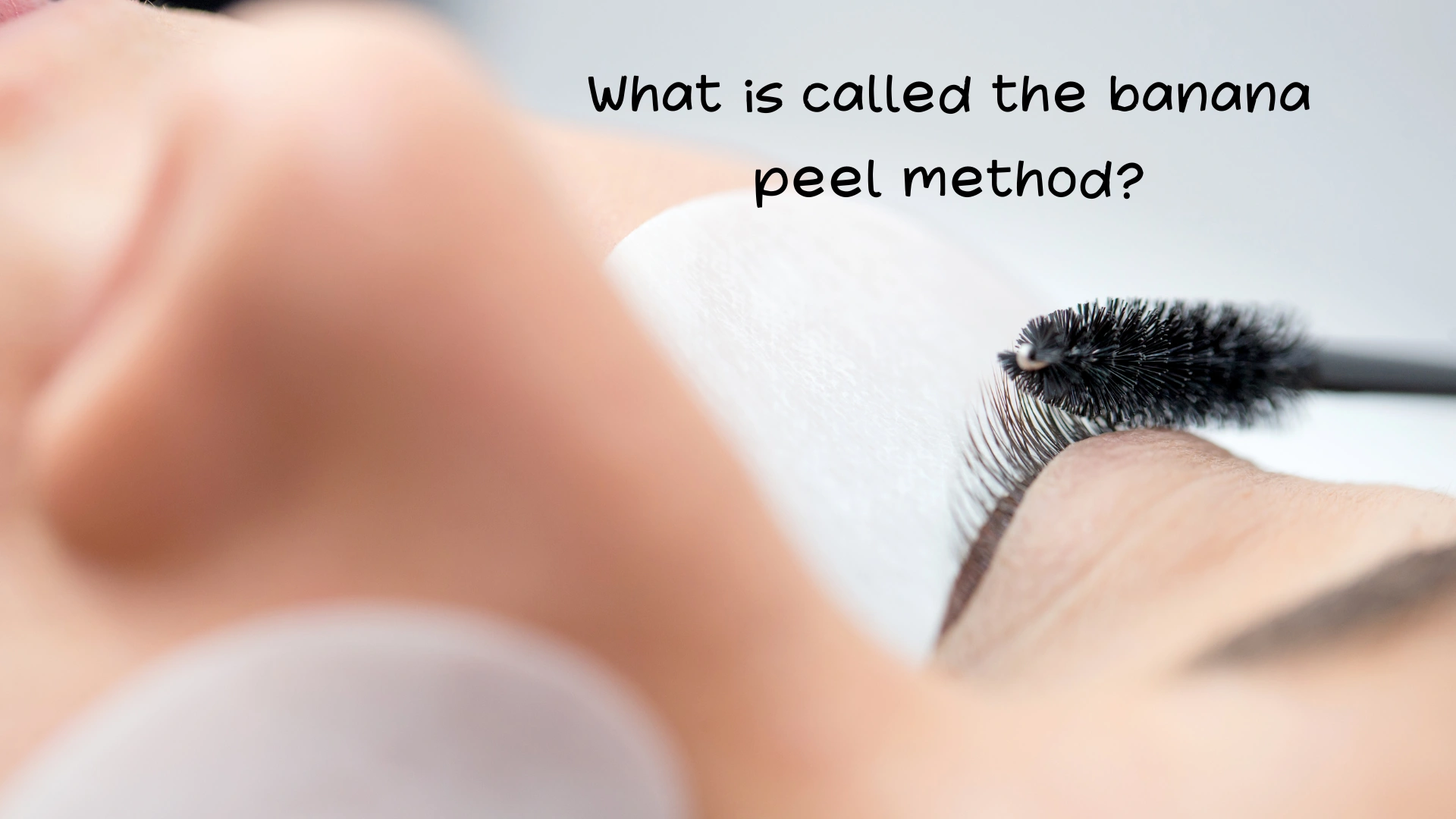 What is called the banana peel method