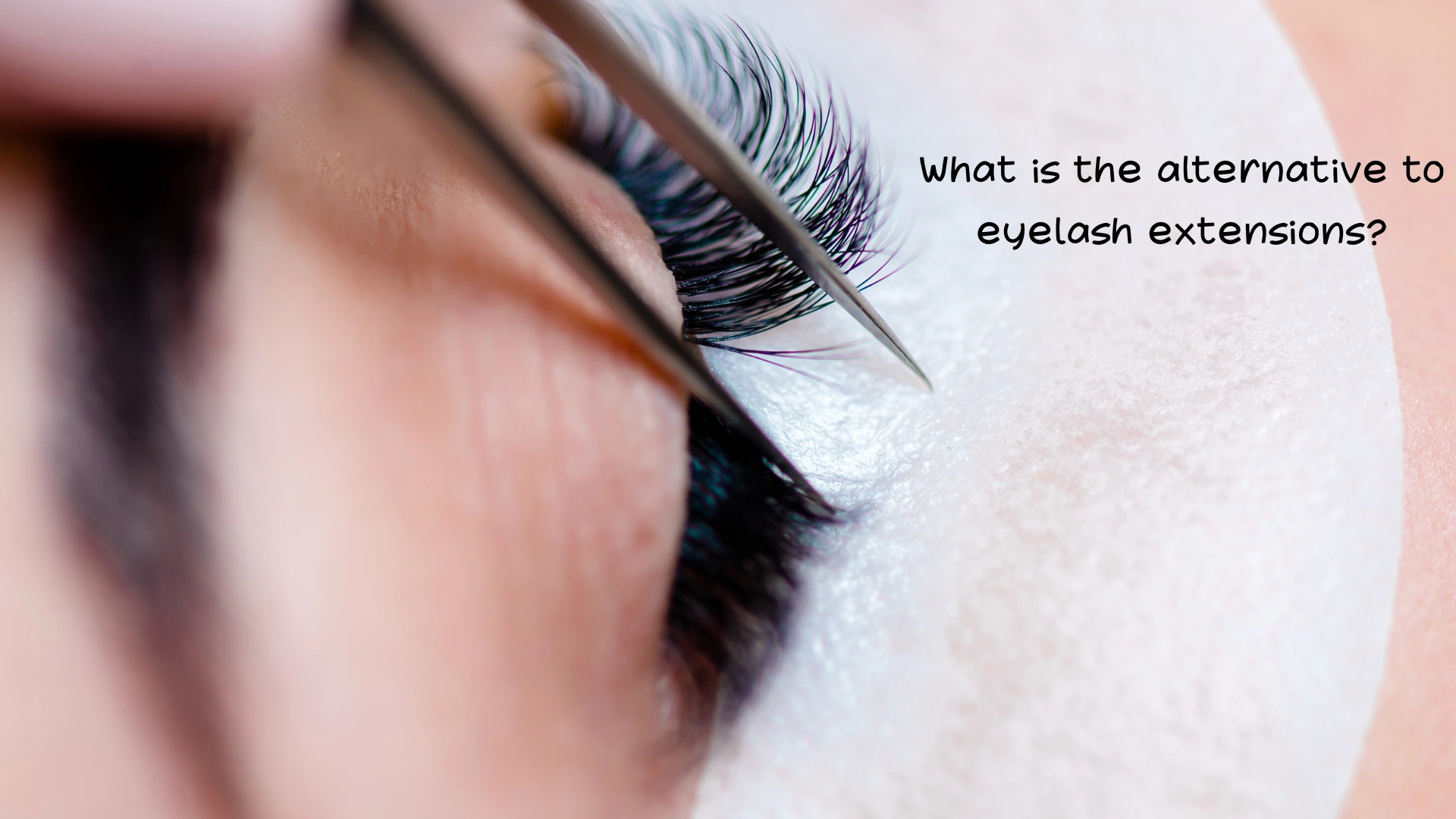 What is the alternative to eyelash extensions